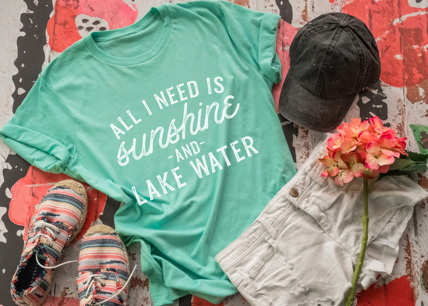 All I Need Is Sunshine And Lake Water
