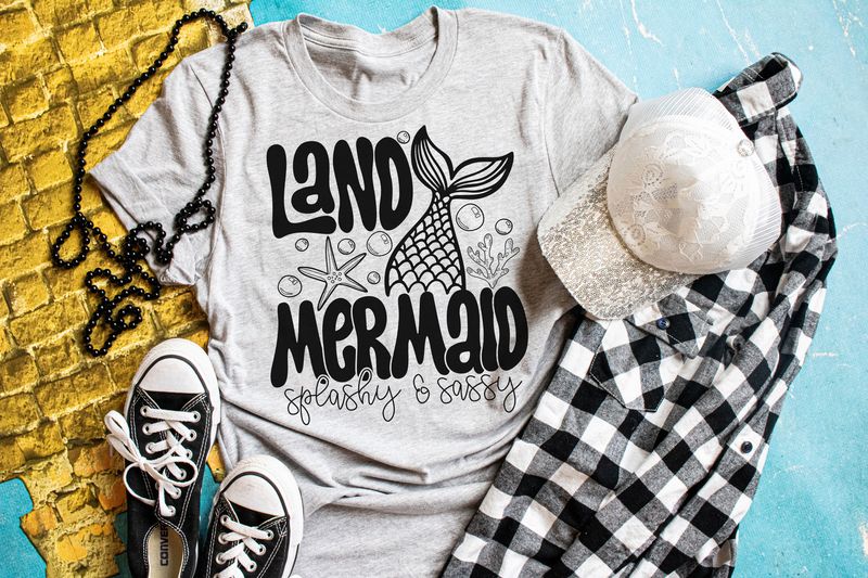 Land Mermaid Splashy and Sassy
