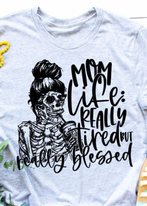 Mom Life Really Tired But Really Blessed🤱