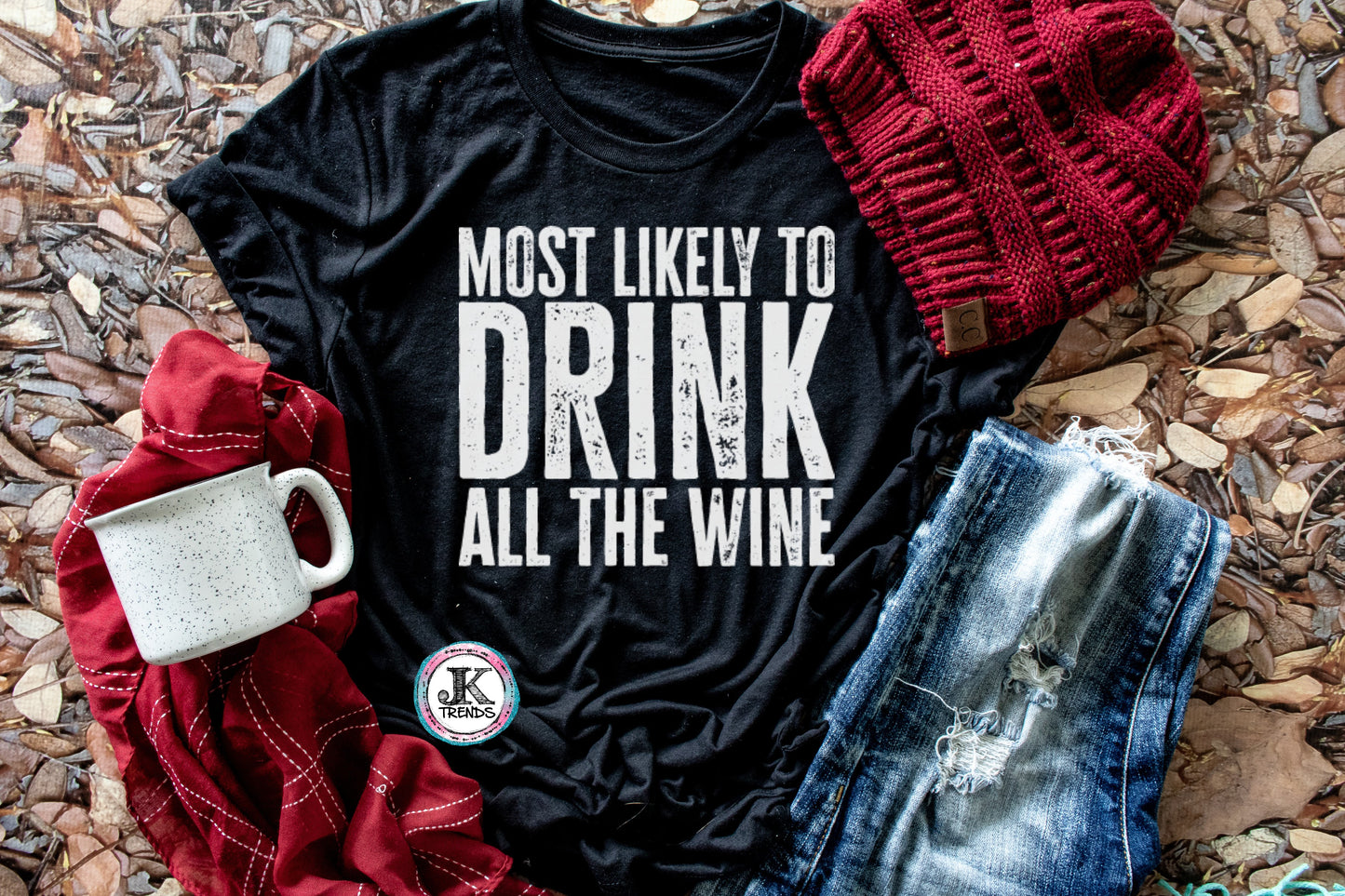 Most Likely To Drink All The Wine 🎄