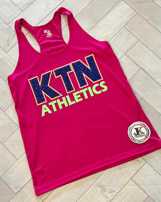 KTN Athletics Glitter no Player Tank Top