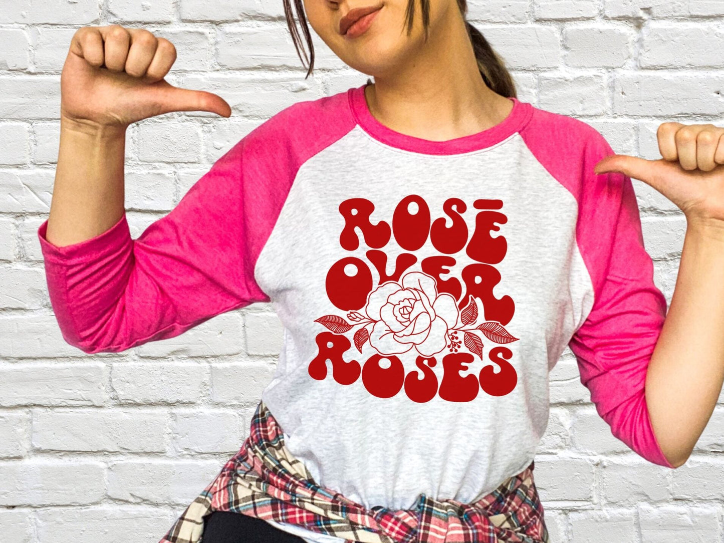Rose Over Roses (short sleeve)