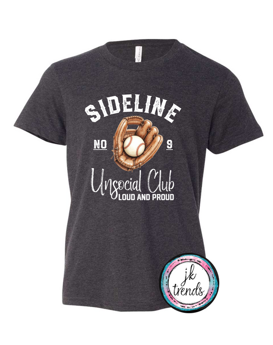 Sideline Club Bella Canvas Cotton Short Sleeve