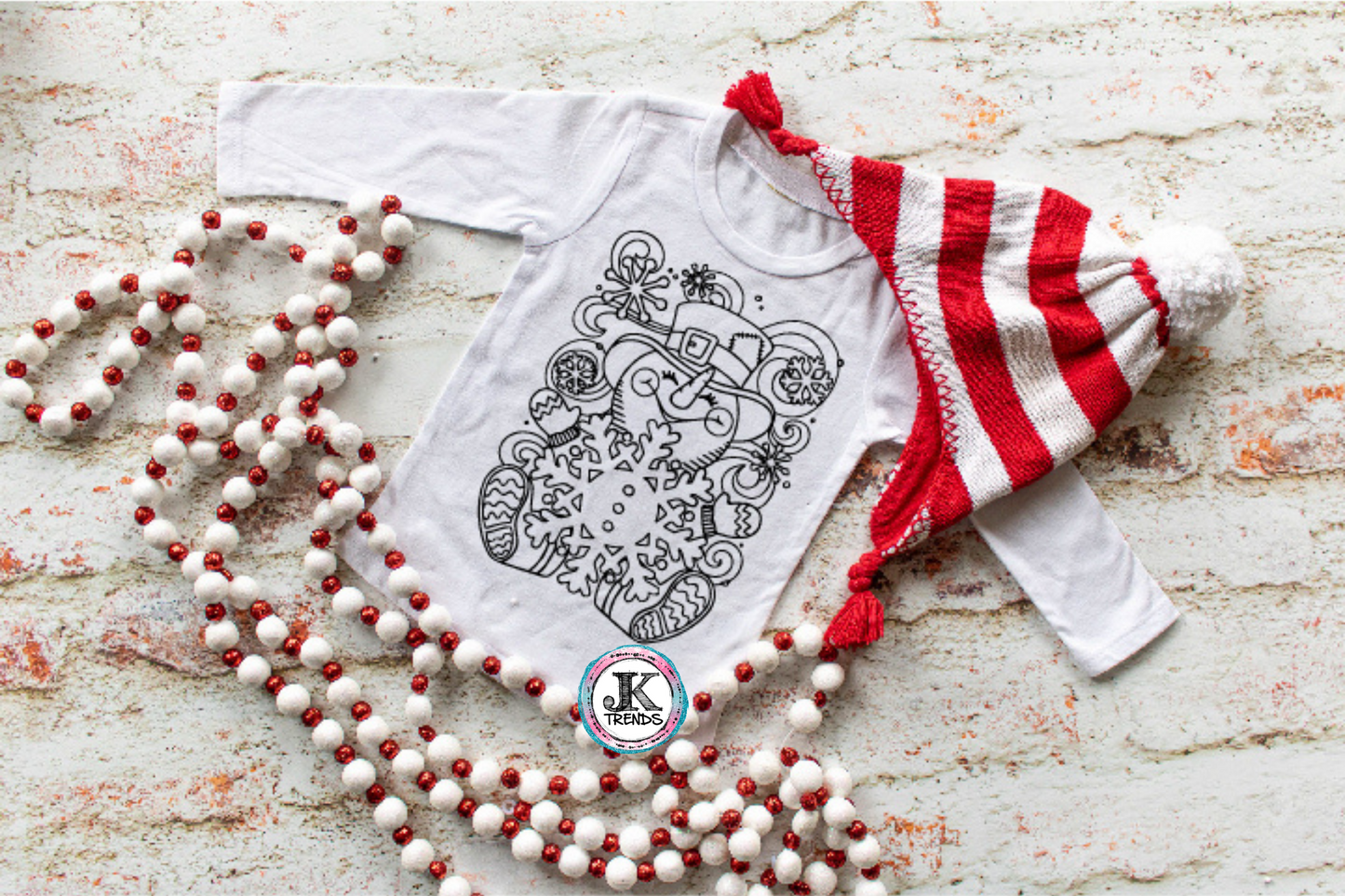 Snowman Snowflake YOUTH (short sleeve)