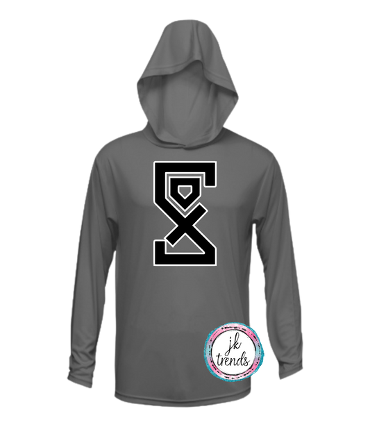 Blacksox SOX Hooded Long Sleeve Drifit