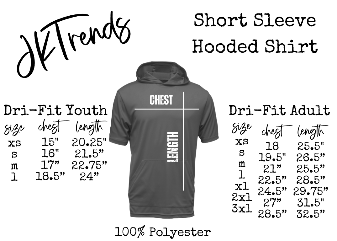 Earned Not Given Drifit Short Sleeve Hooded Shirt