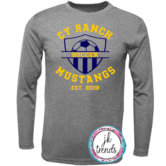 Cy Ranch Soccer 2024 Gameday Dri Fit Long-sleeved