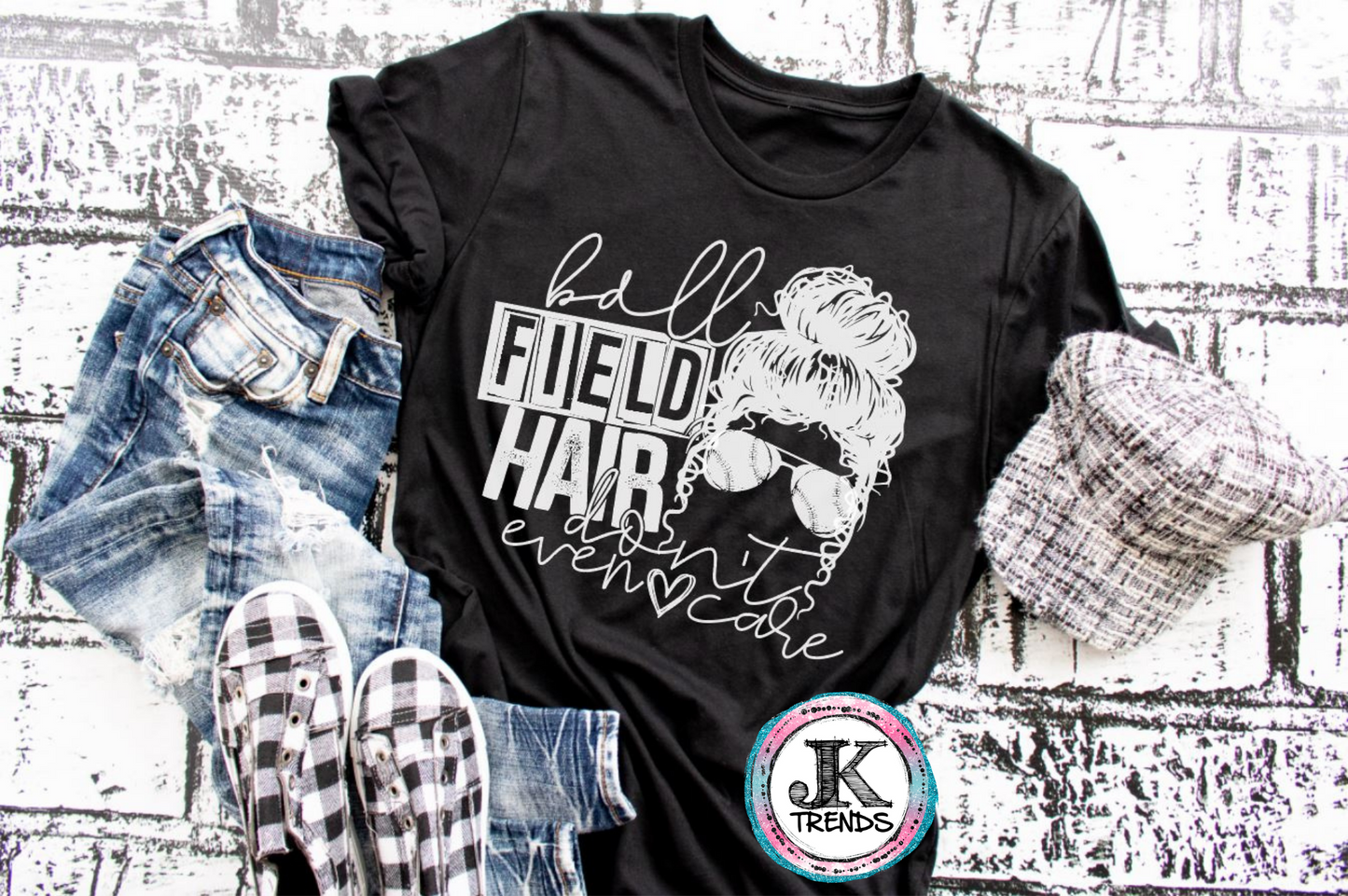 Ball Field Hair Don't Care