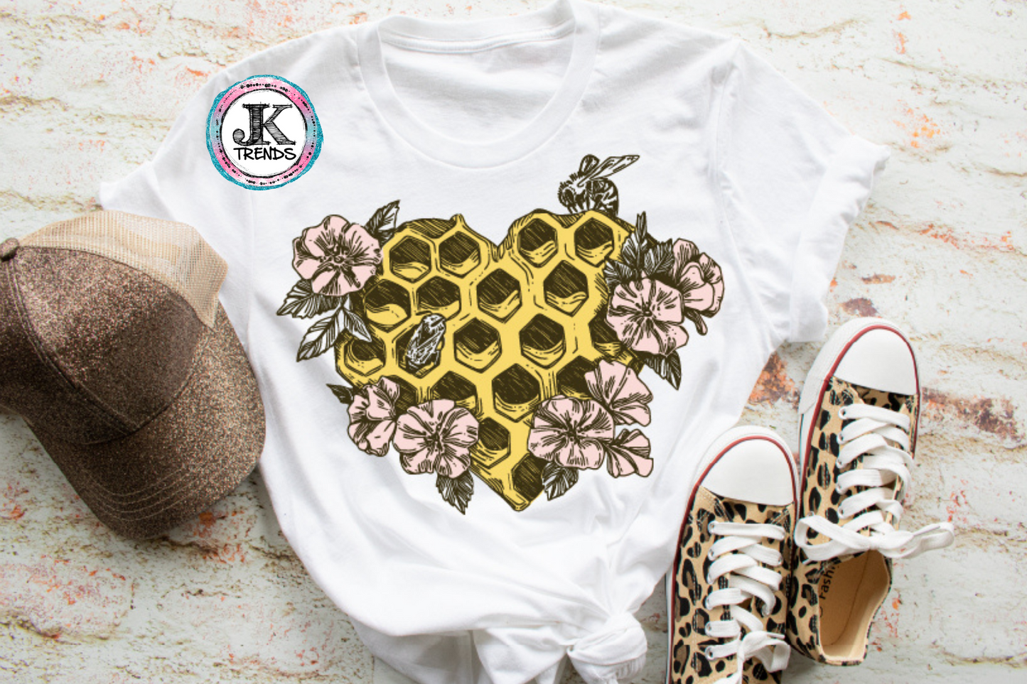 Bee Hive Heart Valentine’s Day
