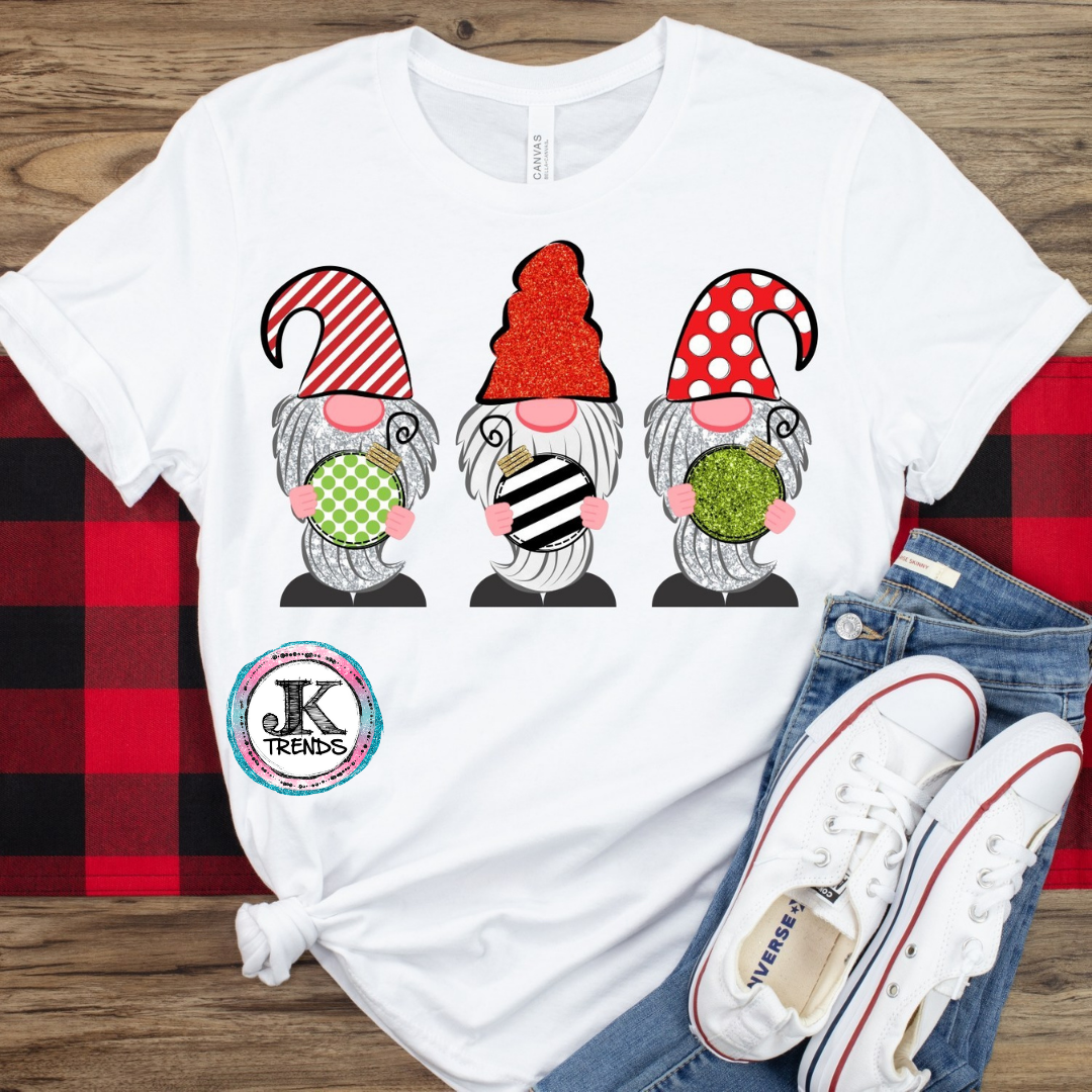 Christmas Gnomes Ornament Graphic 🎄