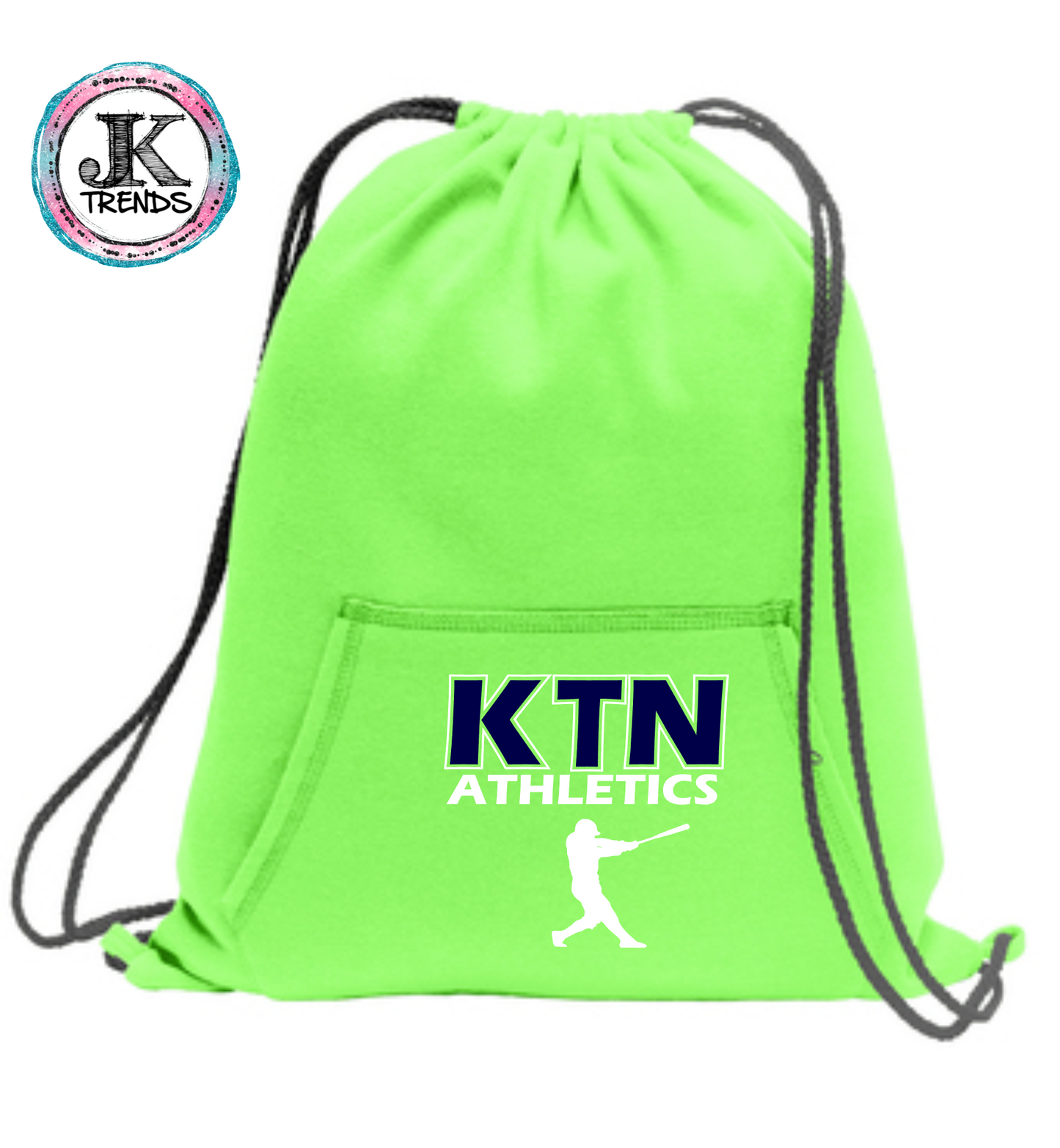 KTN Baseball Hoodie Cinch Bag