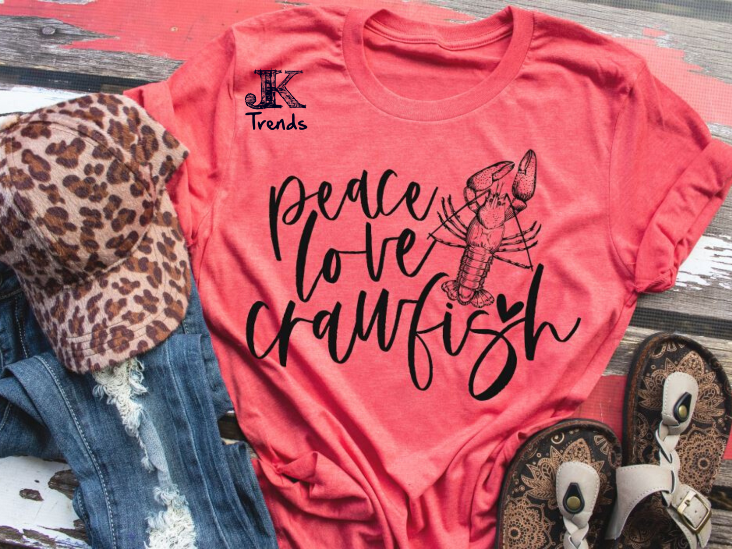 Peace Love Crawfish