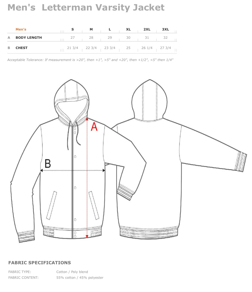 Raptors Varsity Letterman Jacket