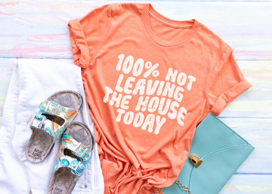 100% Not Leaving the House Today