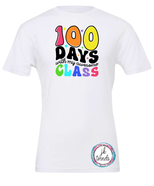 100 Days With My Awesome Class (Black)