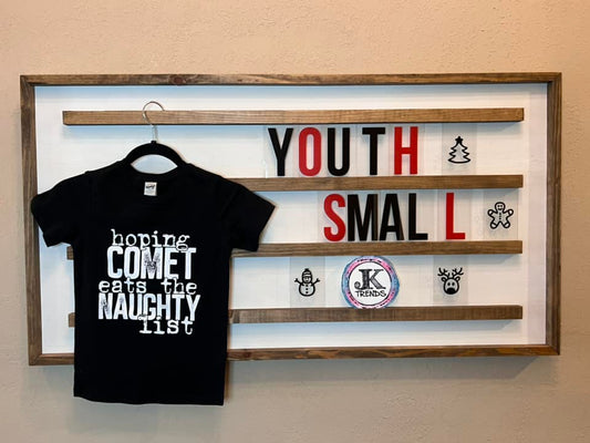Hoping Comet Eats the Naughty List Youth Small