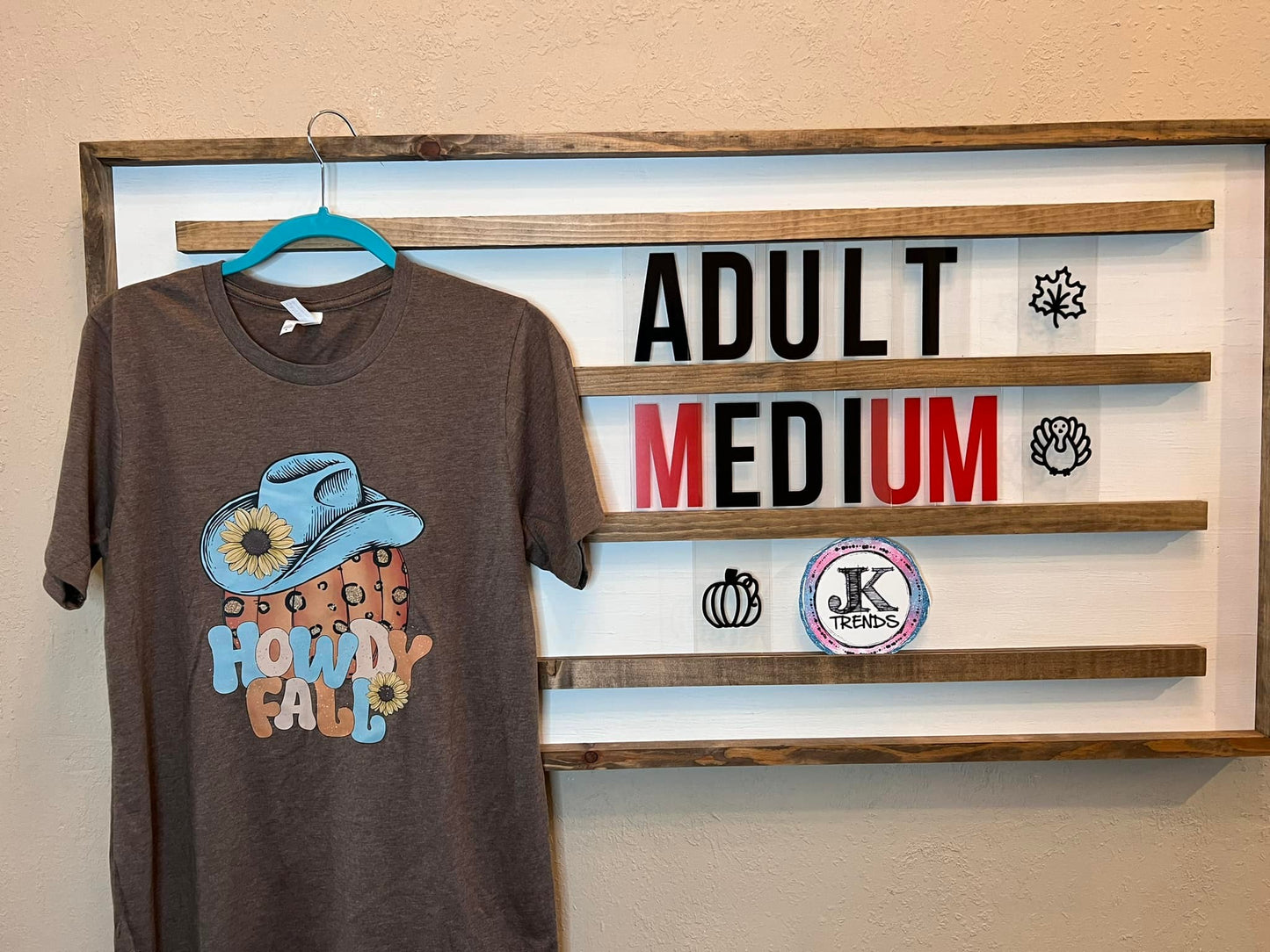 Howdy Fall Adult Medium