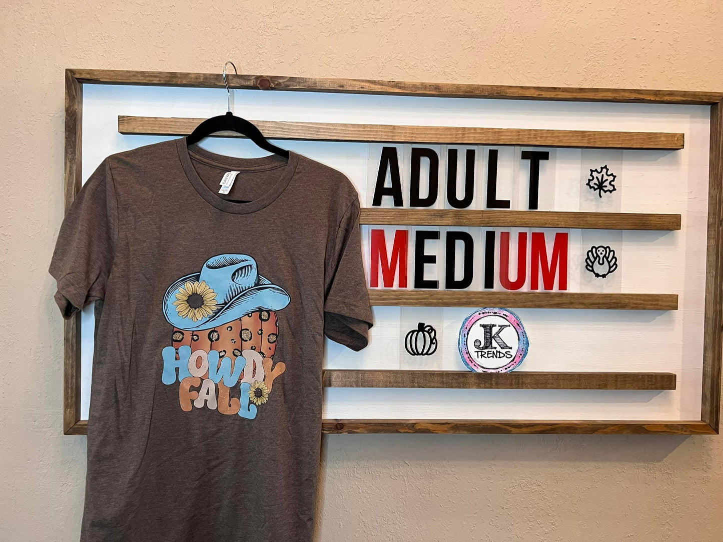 Howdy Fall Adult Medium