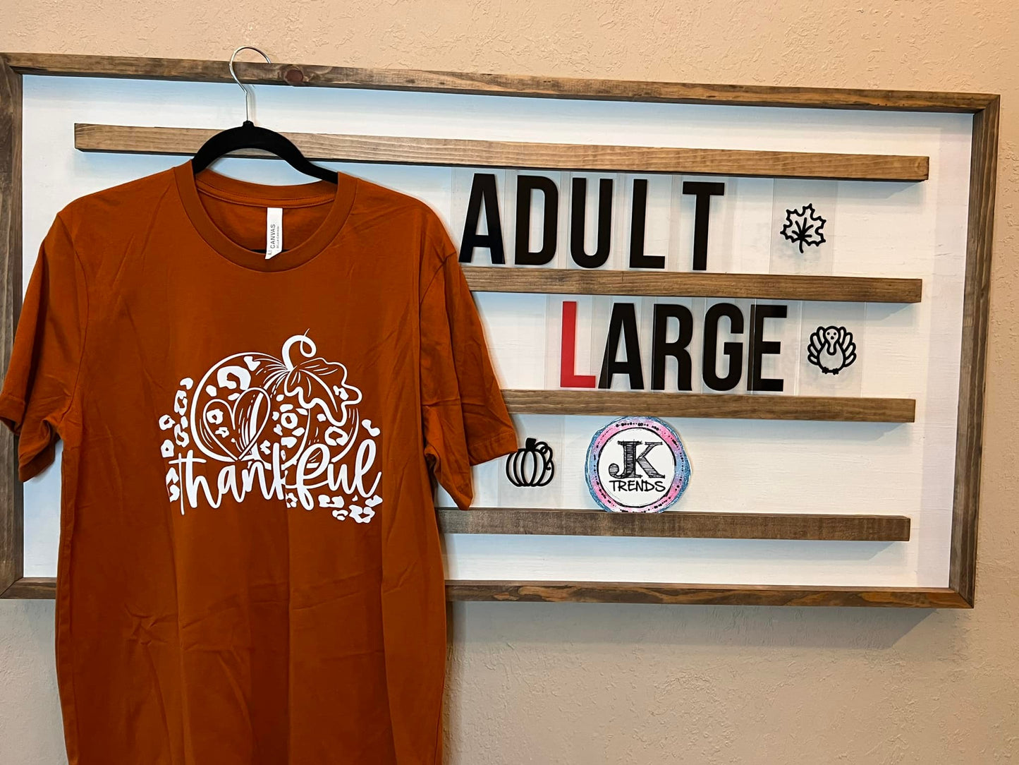 Thankful Adult Large