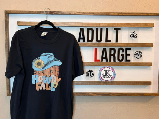 Howdy Fall Adult Large
