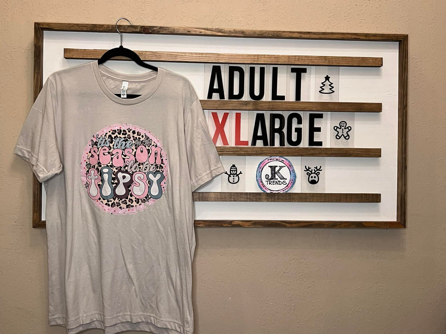 Tis the Season to be Tipsy Adult X-Large