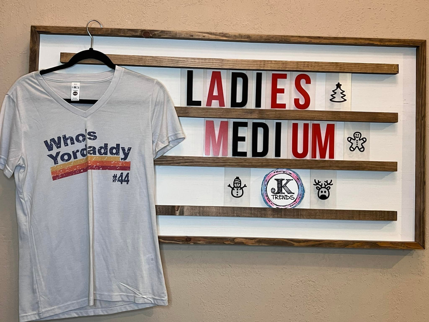 Who's Yordaddy #44 Ladies Medium