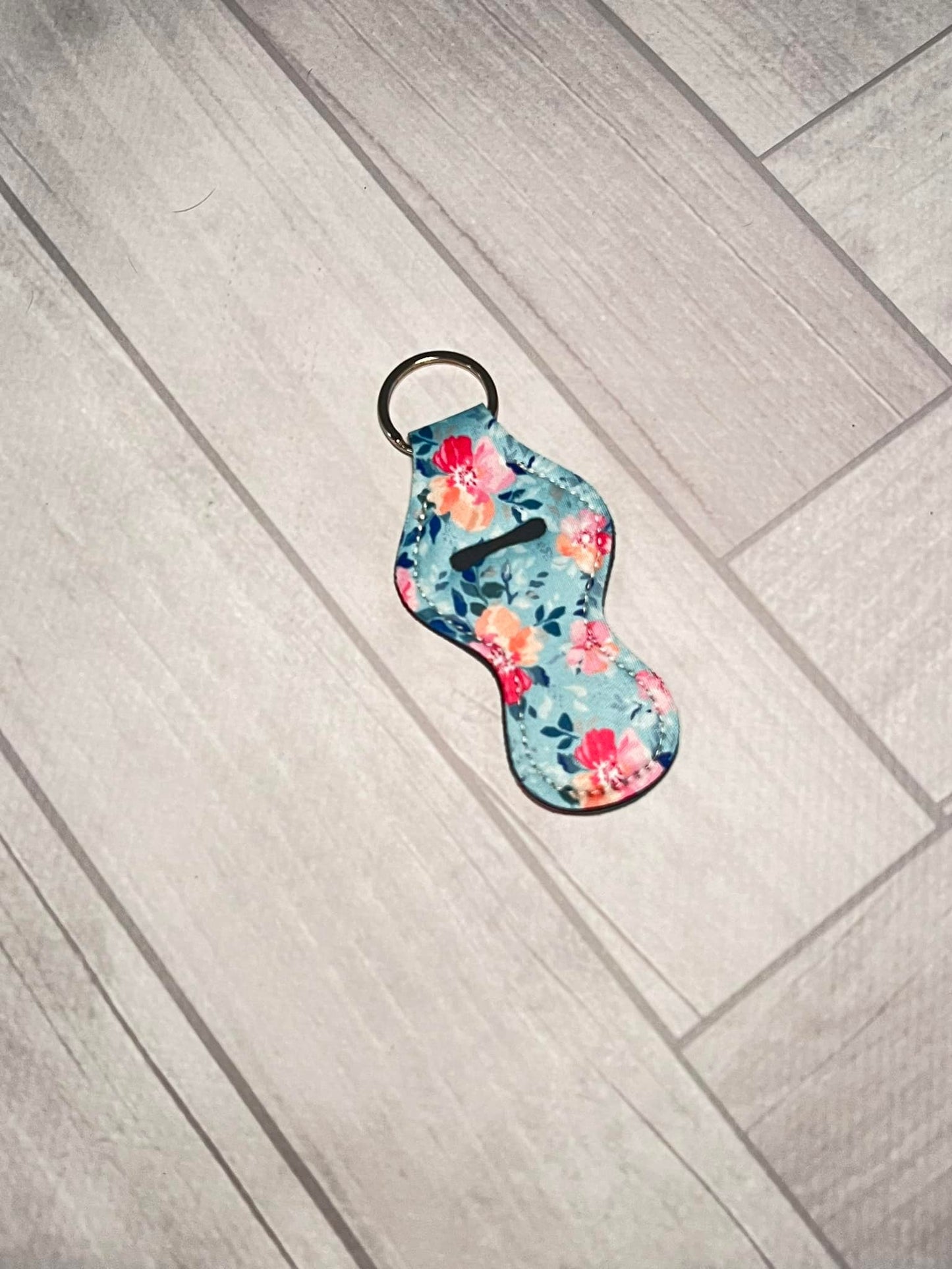 Flower Lip Balm Keychain