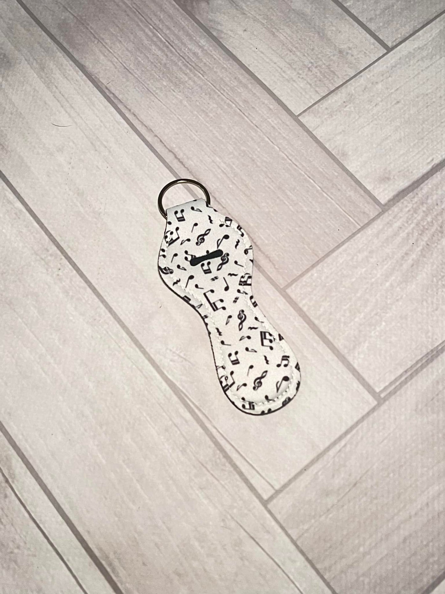 Music Lipgloss Keychain