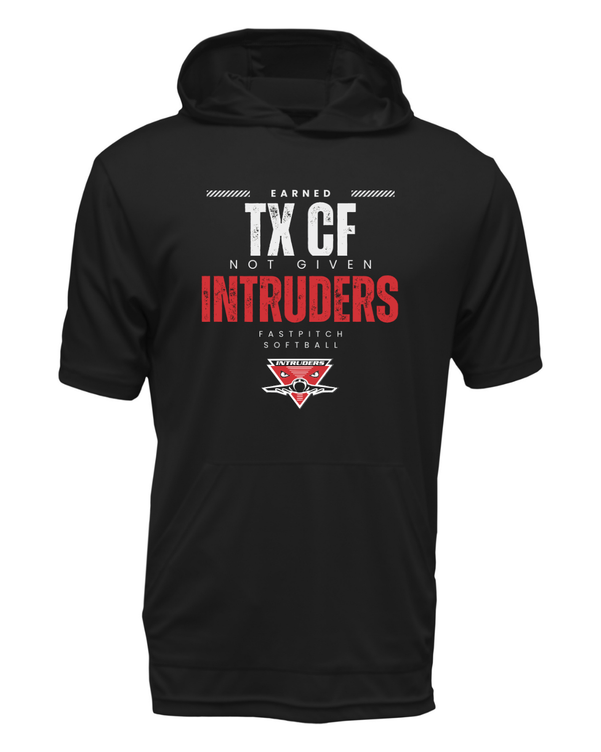 Earned Not Given Drifit Short Sleeve Hooded Shirt