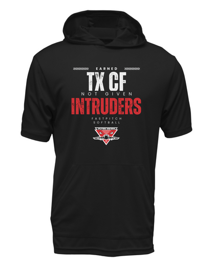 Earned Not Given Drifit Short Sleeve Hooded Shirt