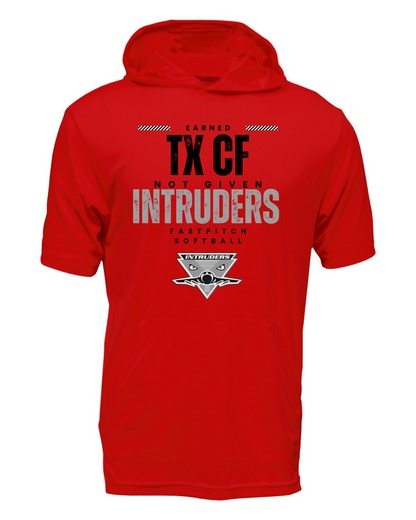 Earned Not Given Drifit Short Sleeve Hooded Shirt