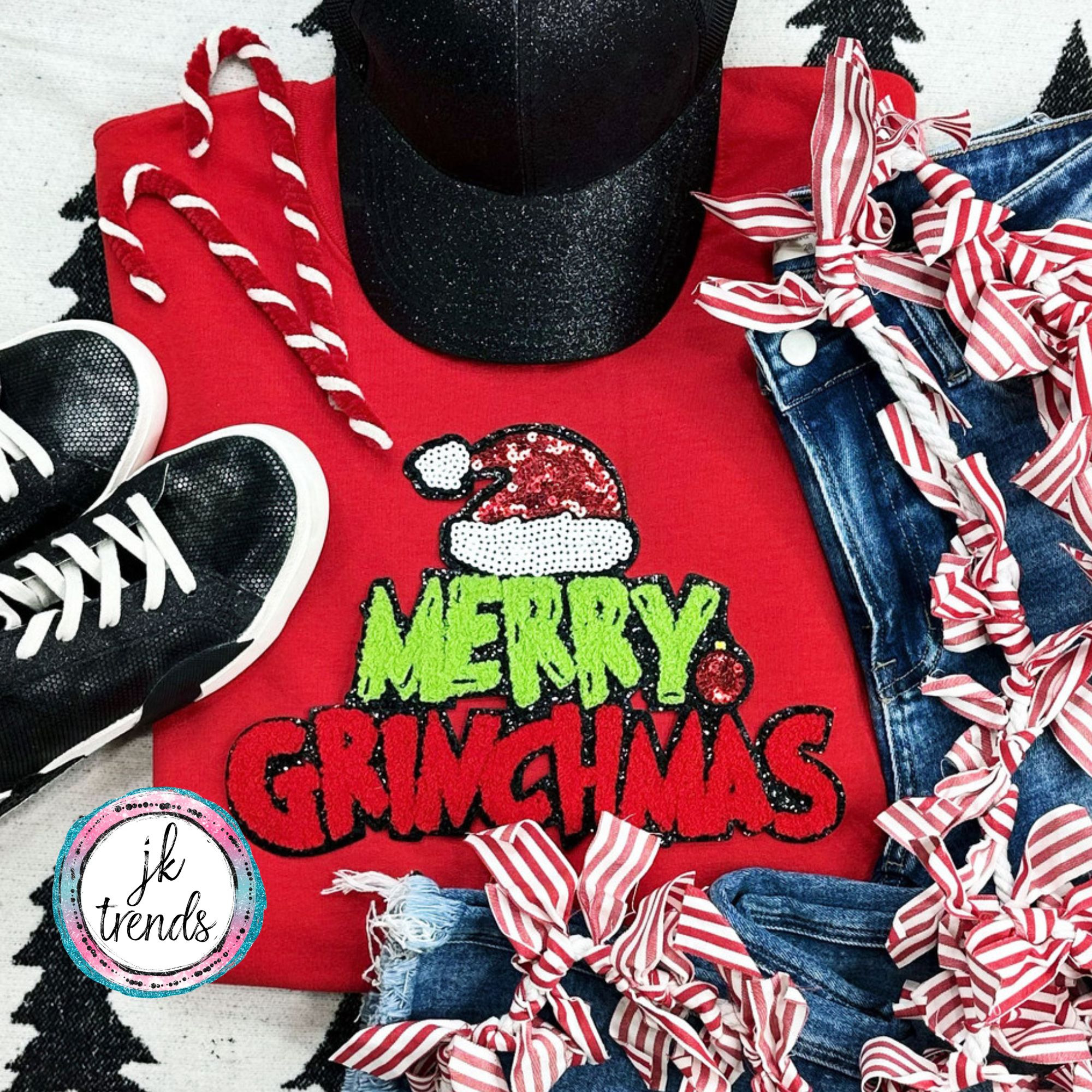 Merry Grinchmas Crewneck Sweatshirt