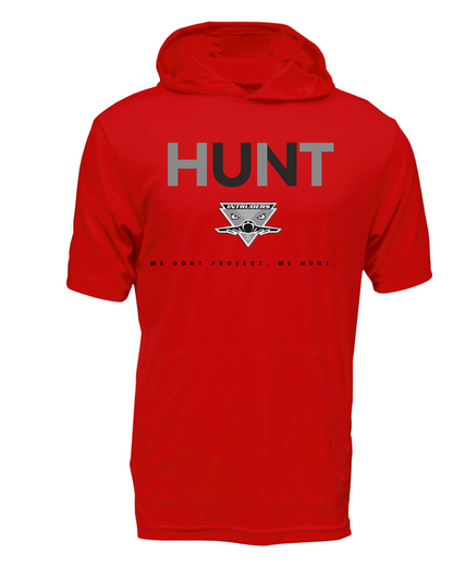 Hunt Drifit Short Sleeve Hooded Shirt