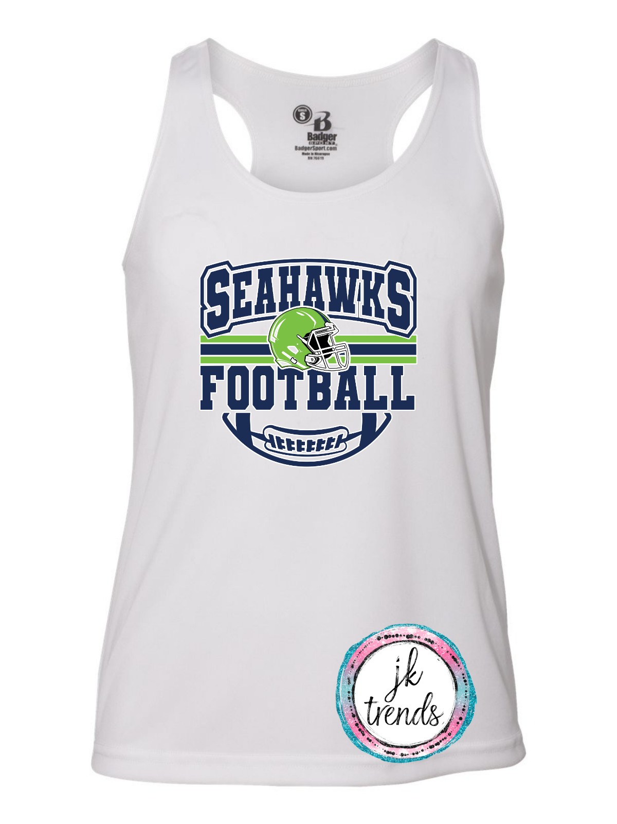 Seahawks Football Helmet Tank