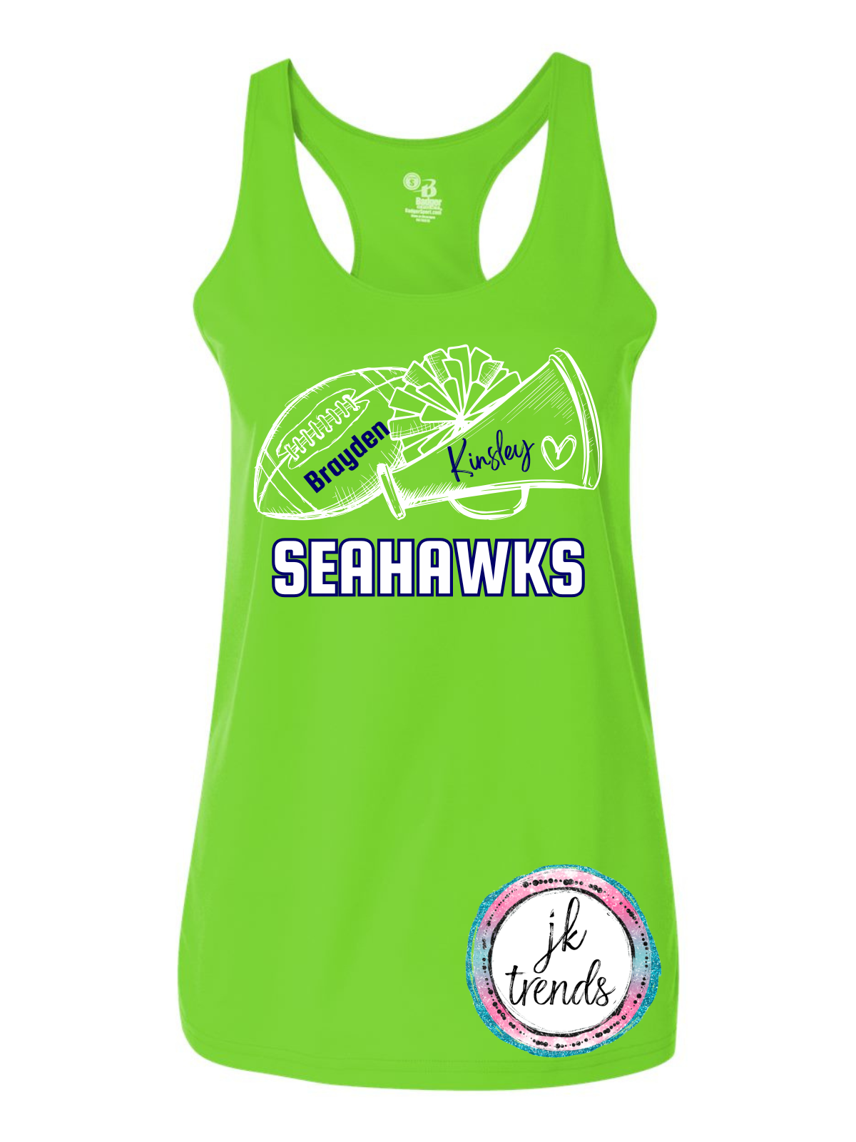 Seahawks Football & Cheer Tank
