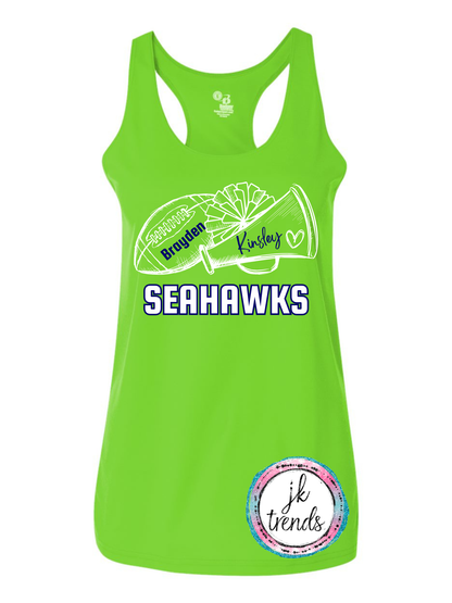 Seahawks Football & Cheer Tank