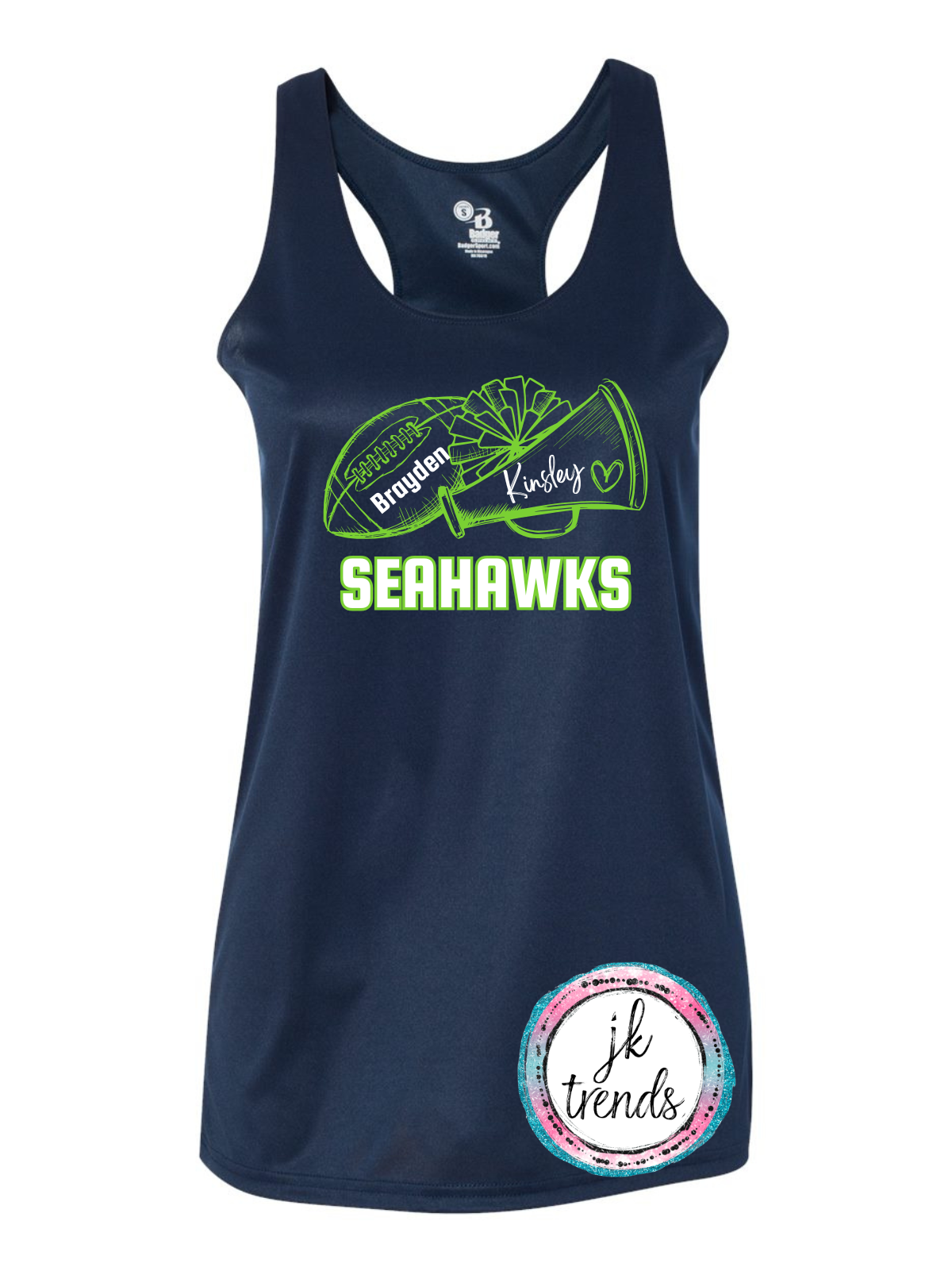 Seahawks Football & Cheer Tank