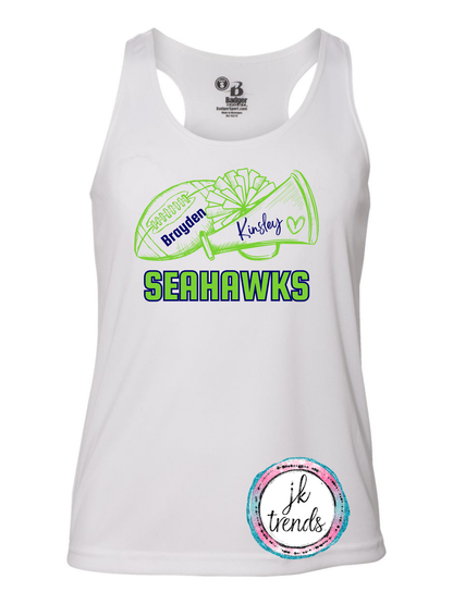 Seahawks Football & Cheer Tank