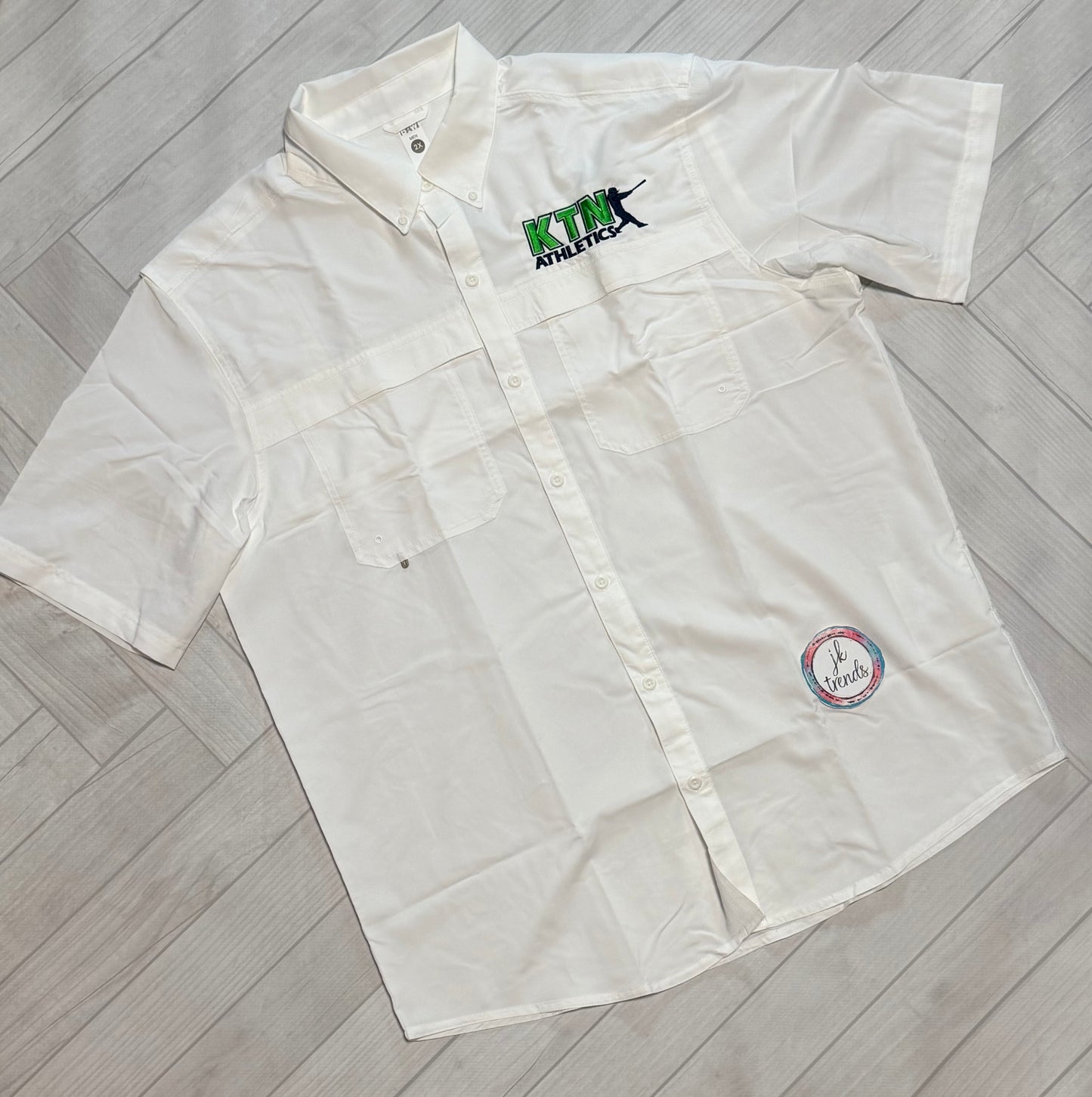 KTN Athletics Logo Fishing Shirt Baseball