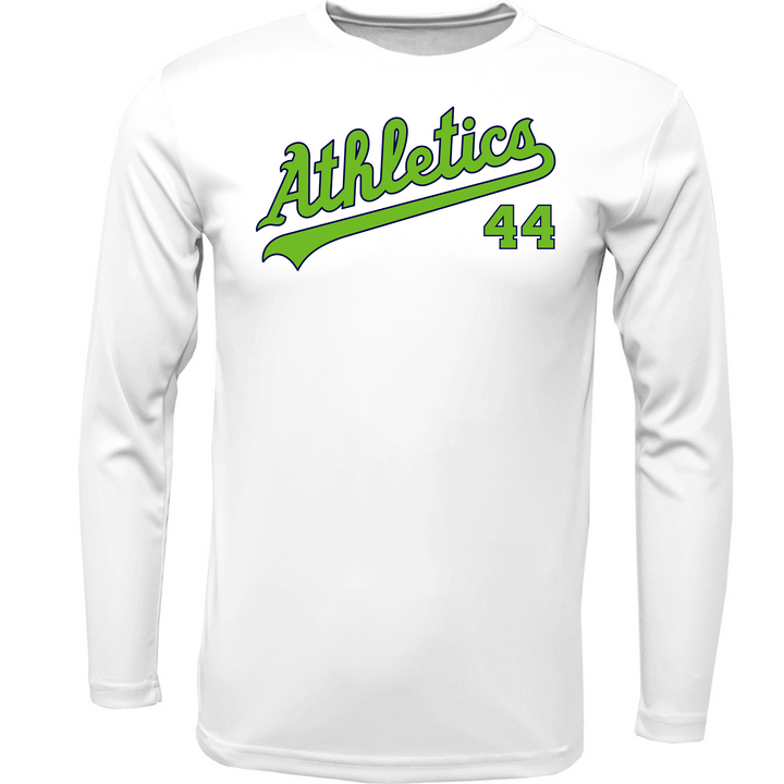 KTN Athletics Script Crew Dri-Fit Long Sleeve Shirt