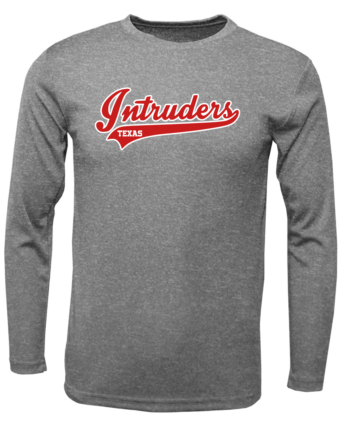 Intruders Script Drifit Long Sleeve Shirt