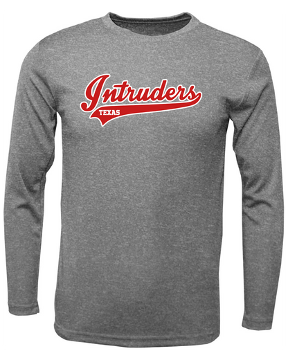 Intruders Script Drifit Long Sleeve Shirt