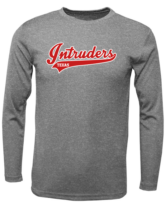 Intruders Script Drifit Long Sleeve Shirt
