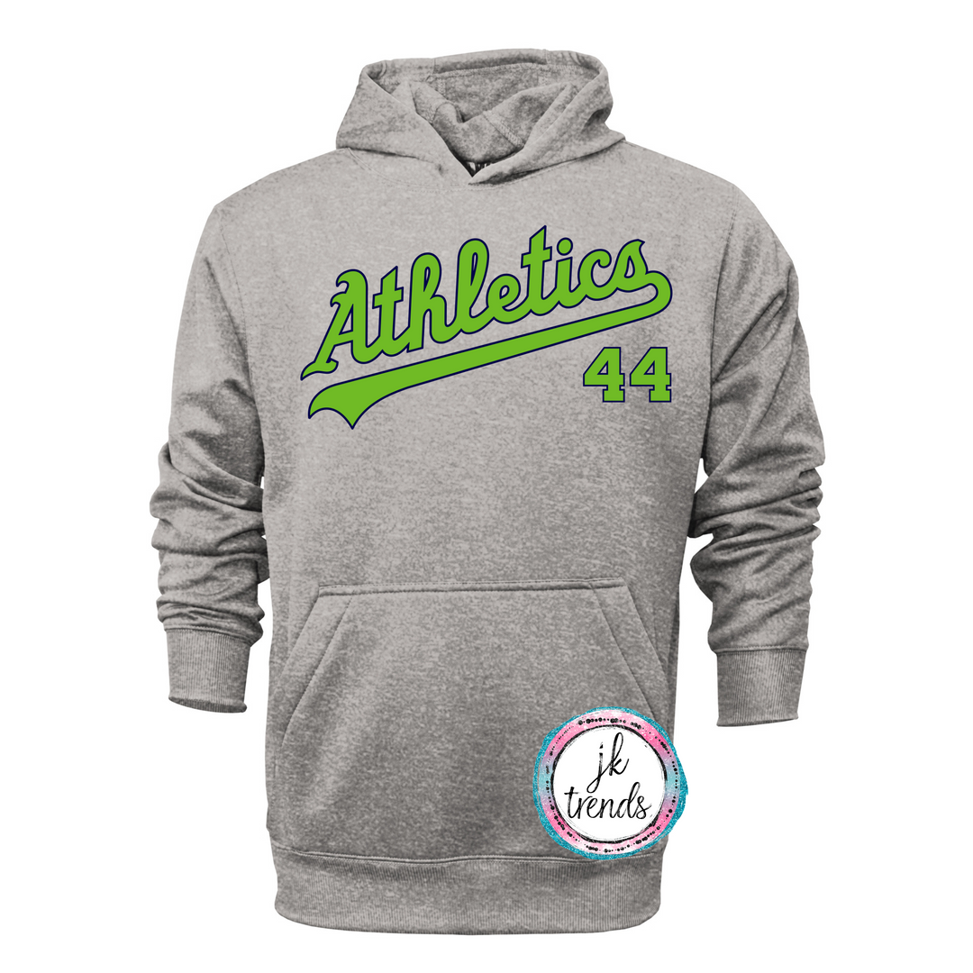 KTN Athletics Script Hooded Pullover Performance Sweatshirt