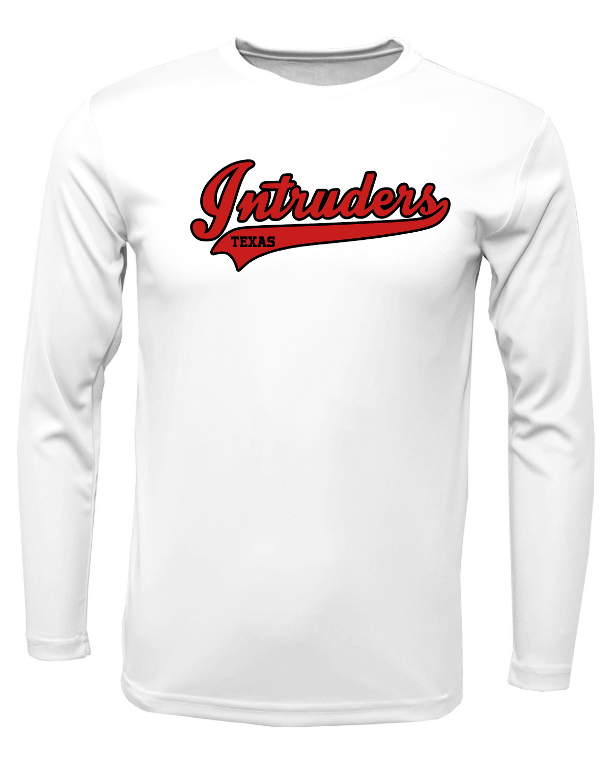 Intruders Script Drifit Long Sleeve Shirt