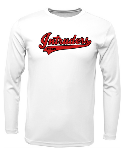 Intruders Script Drifit Long Sleeve Shirt