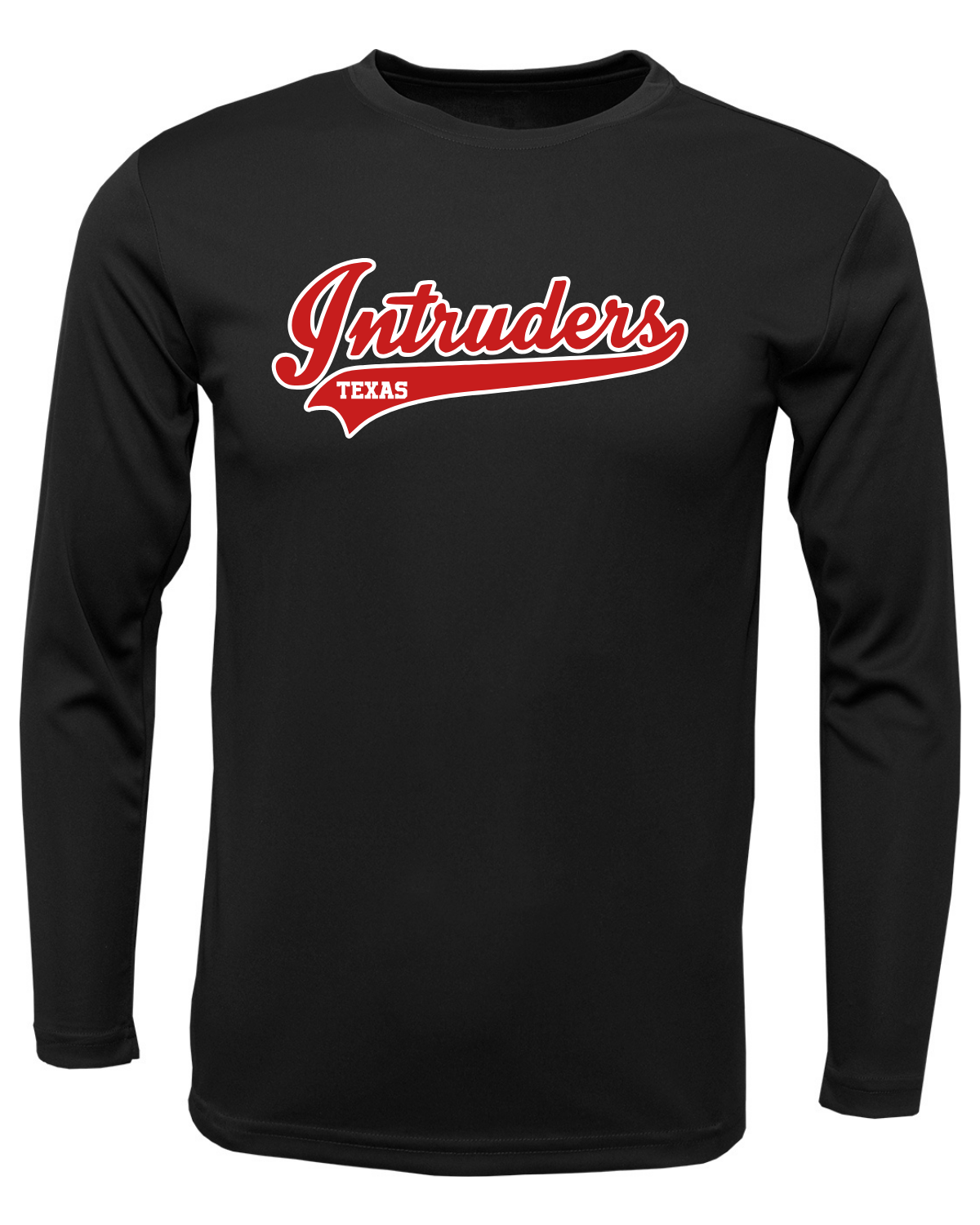 Intruders Script Drifit Long Sleeve Shirt