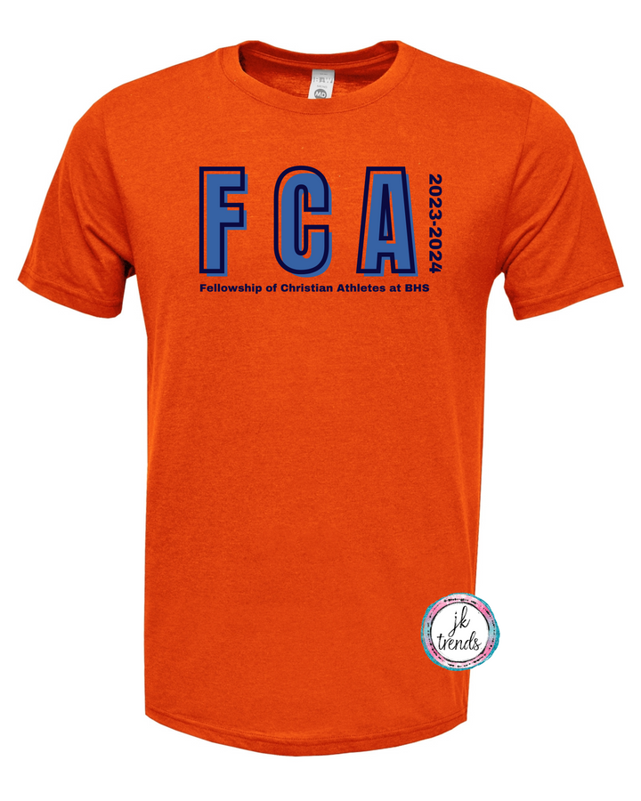 FCA Outlined Cotton Feel Short Sleeve Shirt