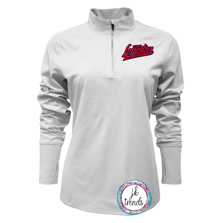 Lonestar Baseball TLB Ladies Quarter Zip