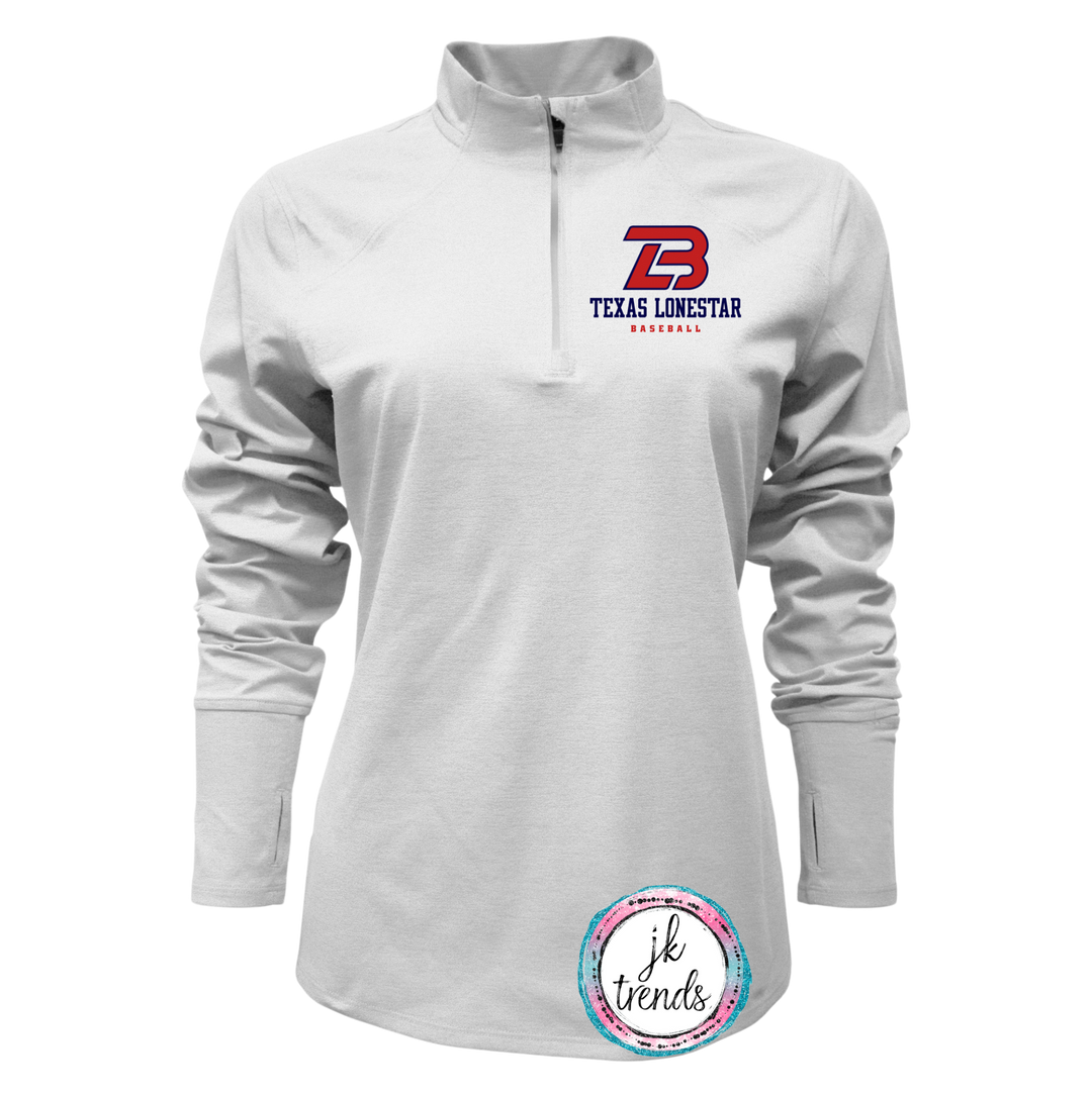 Lonestar Baseball TLB Ladies Quarter Zip